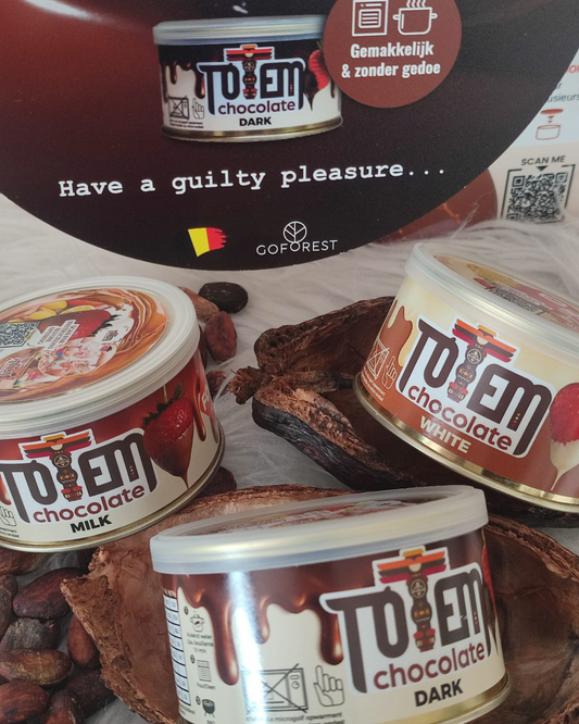 Chocolade Fondue by Peter Messely Trio - Melk Wit Donker