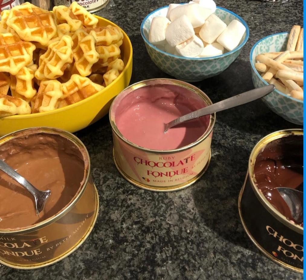 Chocolade Fondue by Peter Messely Trio - Melk Wit Donker