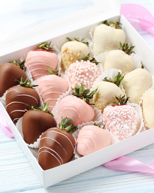 Aardbeien en Chocolade Workshop Box